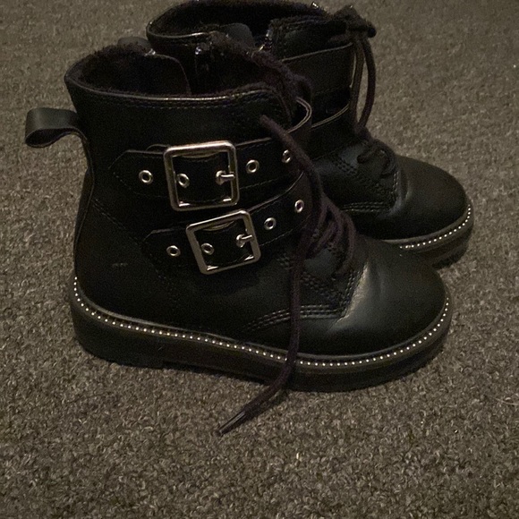 H&M Shoes Toddler Girl Combat Boots Poshmark